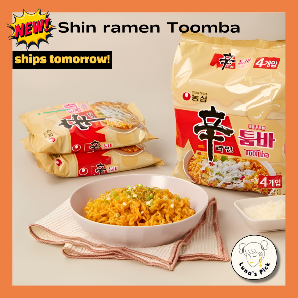 *NEW* Nongshim Shin Ramen Toomba 137g 1Pack (4ea) Korean Noodles ...