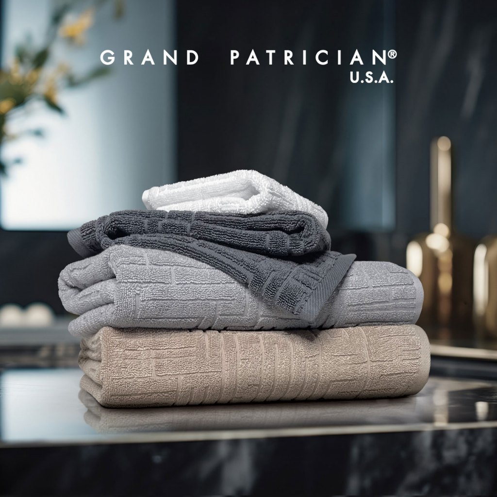 Grand Patrician ( USA ) ZELE 100% Aegean combed cotton Towel Sets ...