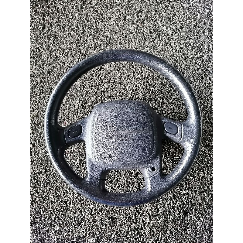 Mitsubishi Pajero mini H56A steering wheel used Japan original part ...
