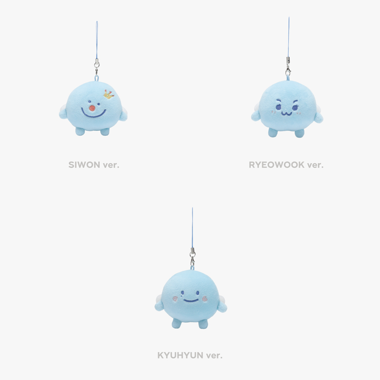 SUPER JUNIOR - Mini Doll Keyring [19th Anniversary] Official Merch