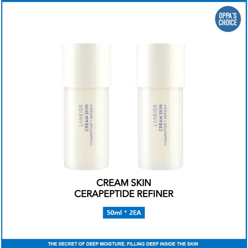 [Ready to ship] LANEIGE CREAM SKIN REFINER 50ml + 50ml | Shopee Malaysia