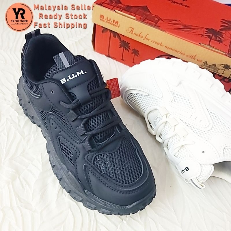 Bum Equipment unisex women s sneakers B89049 B89050 Shopee Malaysia