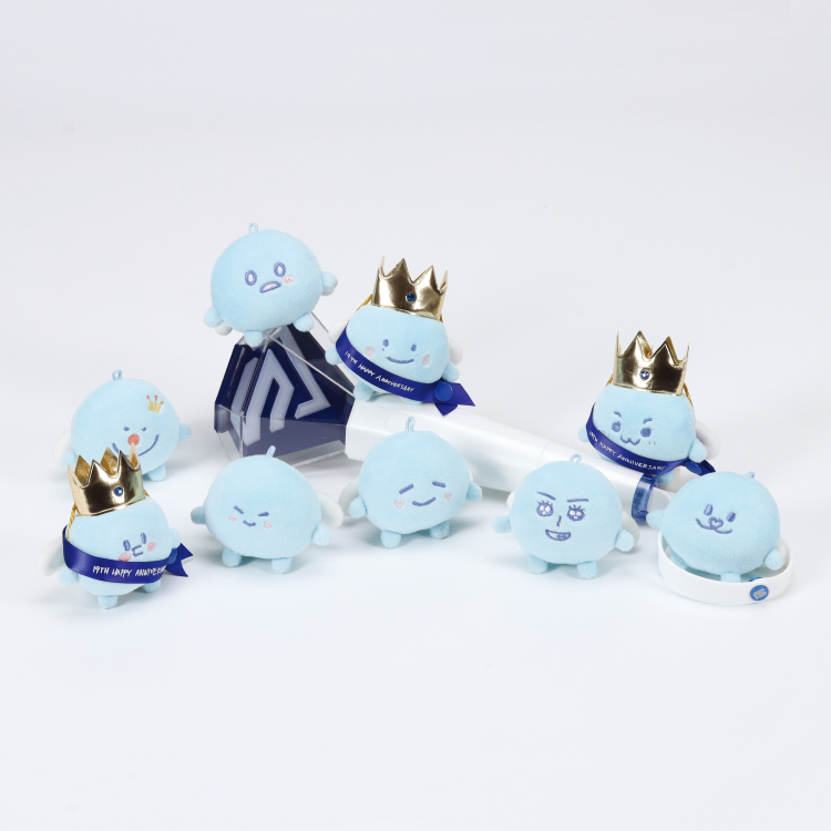 SUPER JUNIOR - Mini Doll Keyring [19th Anniversary] Official Merch