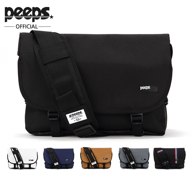PEEPS] Essential Messenger Bag(6 Color) | Shopee Malaysia
