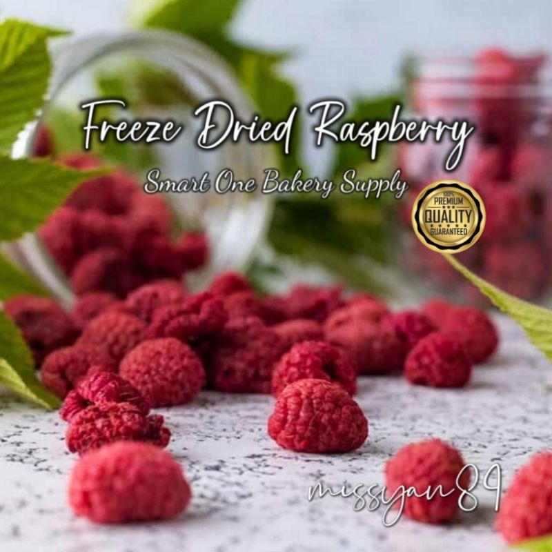 🍓 Freeze Dried Raspberry 脆脆 冻干树莓丁 覆盆子 Crunchy Snack Raspberries Nibs ...