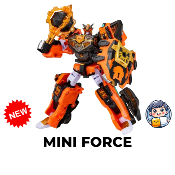 [Mini Force] The Strongest Dinosaur Mini Force Lava Warrior Magkillo ...