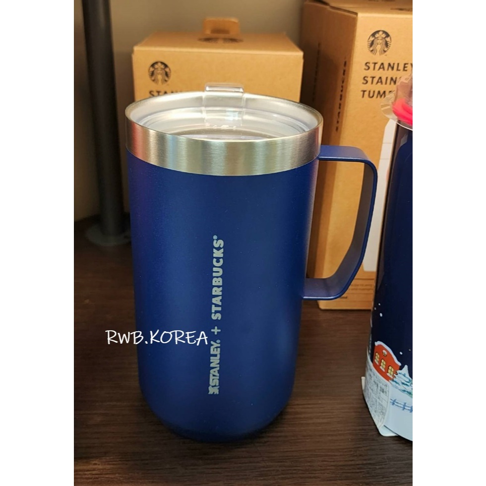 🎀【Preorder】2024 Starbucks Korea Holiday Friends Stanley Camp Tumbler