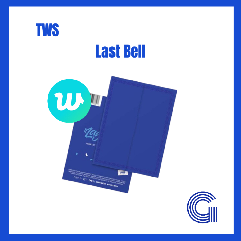 [ALBUM POB1:1]TWS - 1st Single 'Last Bell'(RANDOM) | Shopee Malaysia