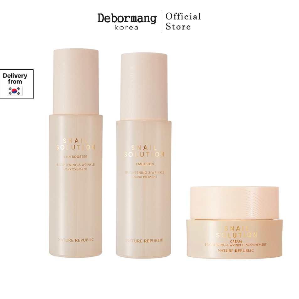 [Nature Republic] NEW Snail Solution Cream