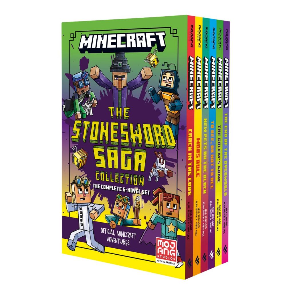 Minecraft Complete 6 Books Stonesword Saga by Mojang AB | Shopee Malaysia