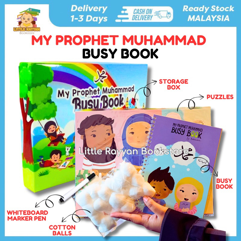 MY PROPHET MUHAMMAD BUSY BOOK | Shopee Malaysia