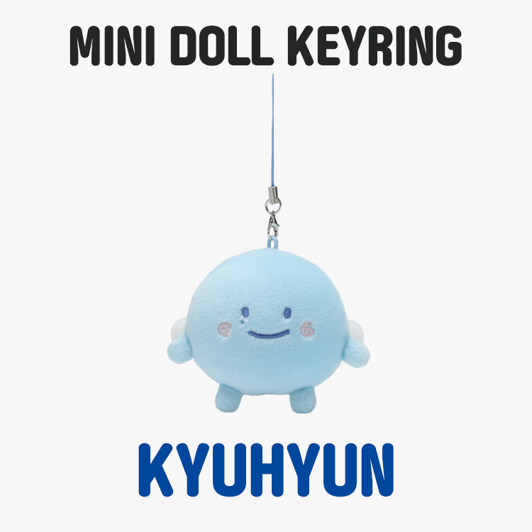 SUPER JUNIOR - Mini Doll Keyring [19th Anniversary] Official Merch
