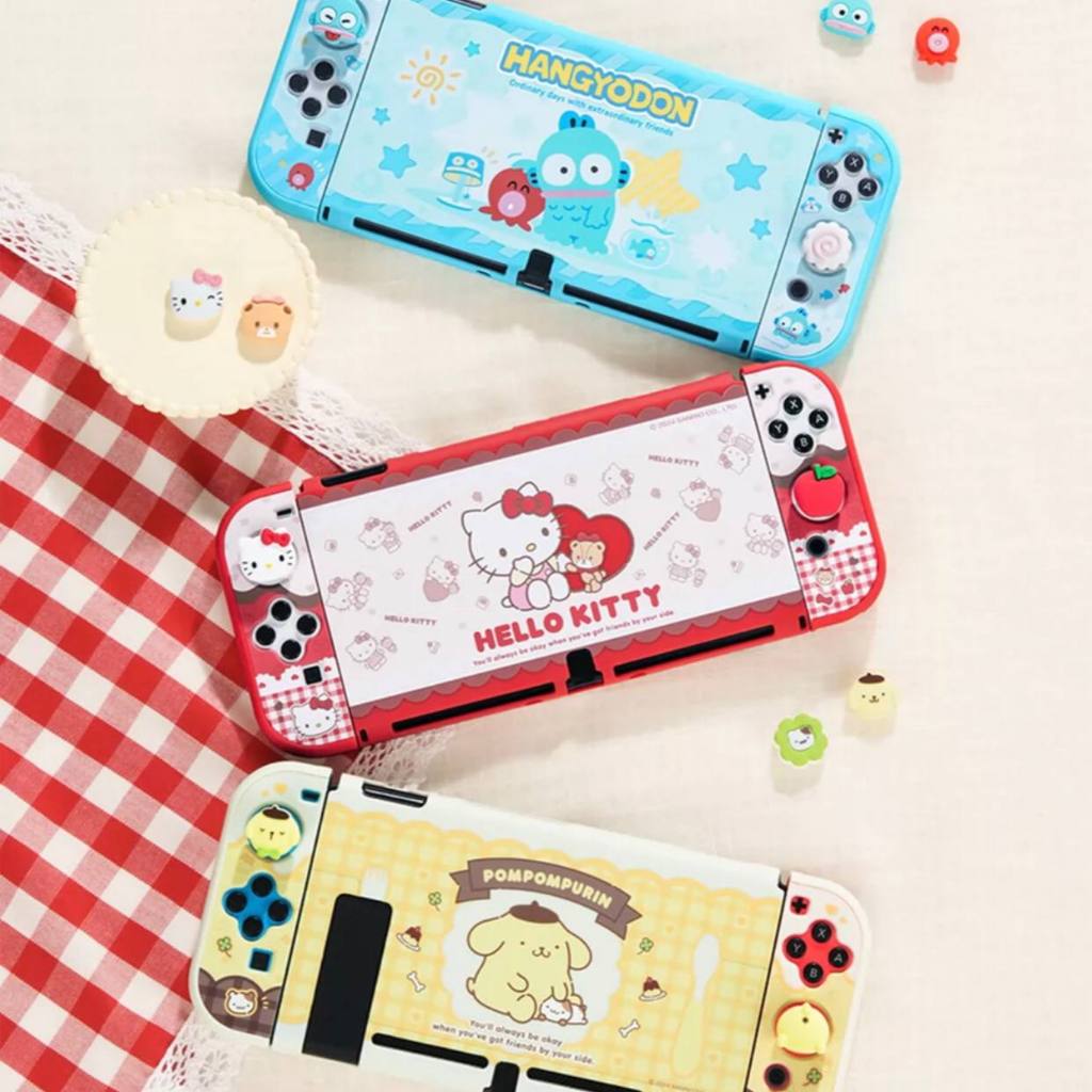 GeekShare Sanrio Hello Kitty Hangyodon Pompompurin Protective Case ...