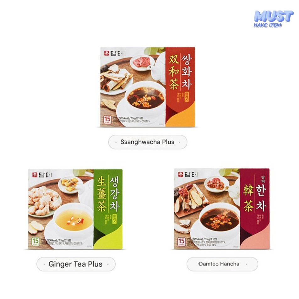 Damteo Ssanghwa Tea Plus, Ginger Tea Plus, Han Tea(NO BOX) | Shopee ...