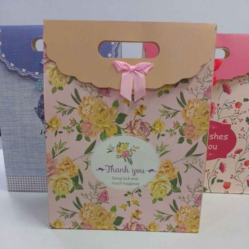 Bag hadiah penutup paper bag with cover gift packaging gift bag door ...