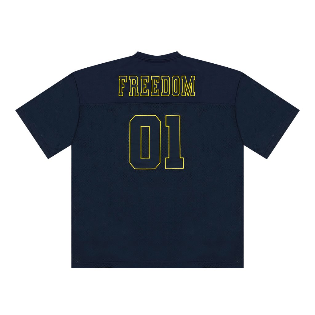 ☆FREEDOM☆ TPOI Mesh Rugby Jersey Black TF23MMTS2010BK FREEDOM Mesh Rugby Jersey | Shopee Malaysia