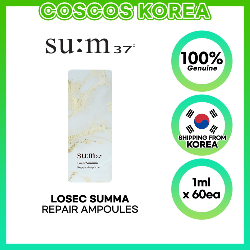 SU:M37 LosecSumma Repair Cream 1ml x 100pcs (100ml) Anti Aging K-Beauty