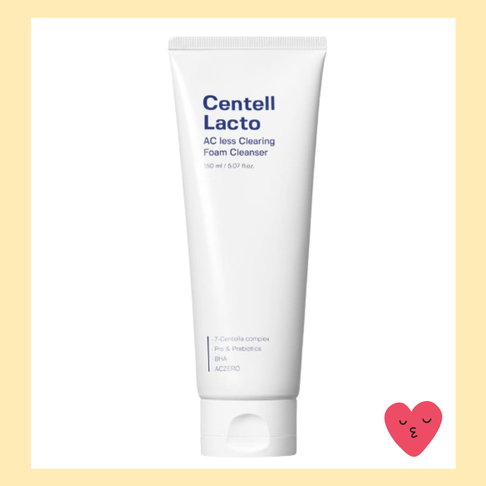 [Sungboon Editor] Centell Lacto AC less clearing Foam Cleanser 150ml ...