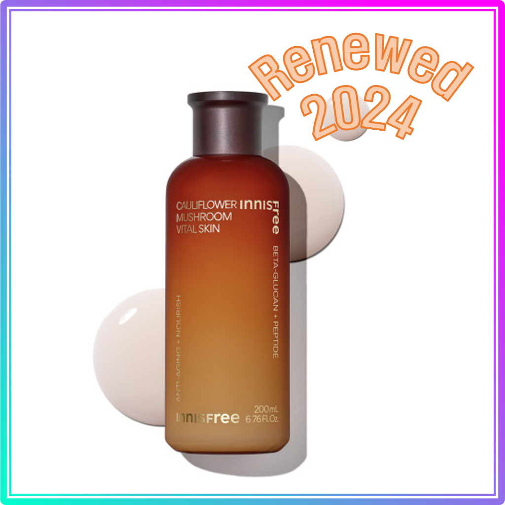 innisfree Cauliflower Mushroom Vital Skin 200mL (2024 AD) | Shopee Malaysia