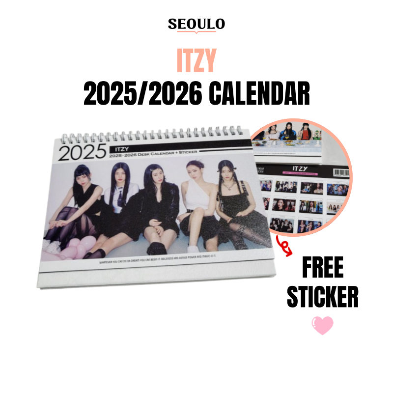 [ITZY]Photo Calendar 2025 and 2026 Kpop, idol goods Shopee Malaysia