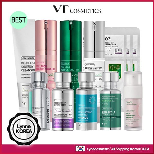 [VT COSMETICS] Reedle Shot 100 Essence, PDRN Essence, Serum, cleansing ...