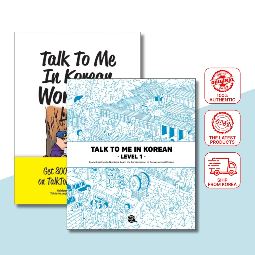Talk To Me In Korean Level 1 Textbook & Workbook