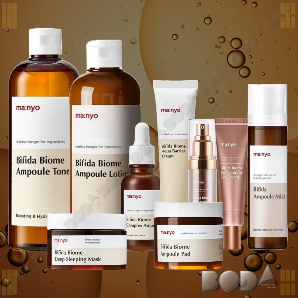 MANYO Bifida Biome Collection (Toner, Lotion, Cream, Ampoule, Eye Cream ...