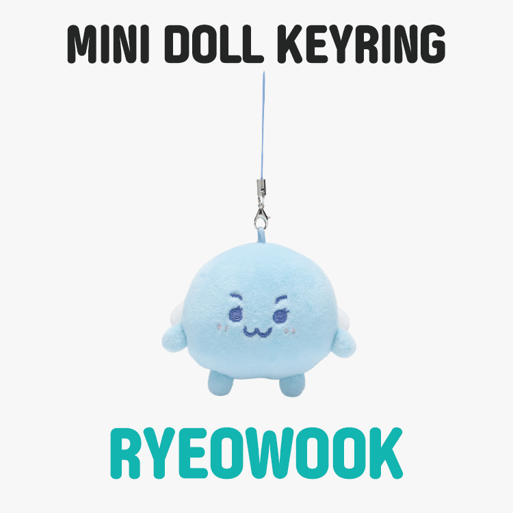 SUPER JUNIOR - Mini Doll Keyring [19th Anniversary] Official Merch