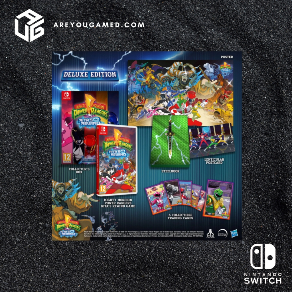 Mighty Morphin Power Ranger Rita's Rewind - Nintendo Switch | Shopee ...