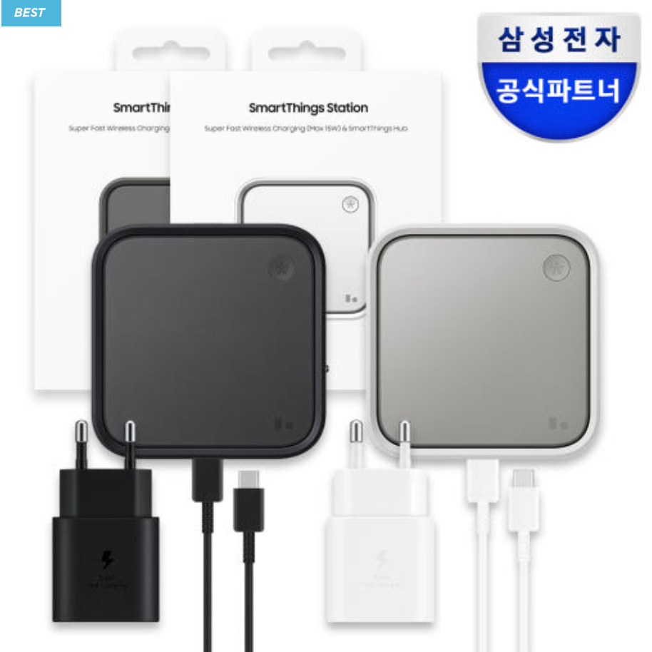 Samsung - Smart Things Station (black, white) / phone buds wireless ...