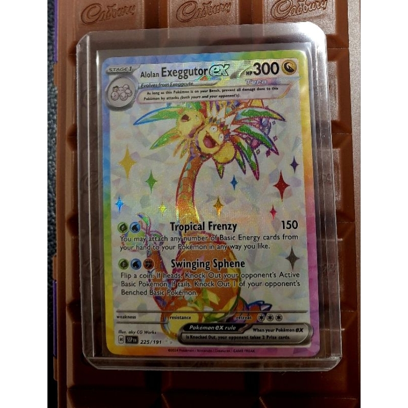 Alolan Exeggutor ex - 225/191 [ Surging sparks] | Shopee Malaysia