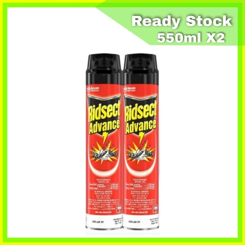 Ridsect Advance Aerosol (550ml) [Twinpack] | Shopee Malaysia