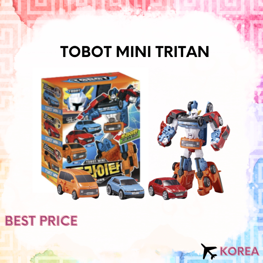 Tobot MINI TRITAN Integration Tobot X Y Z Car Combine Transformer Robot ...