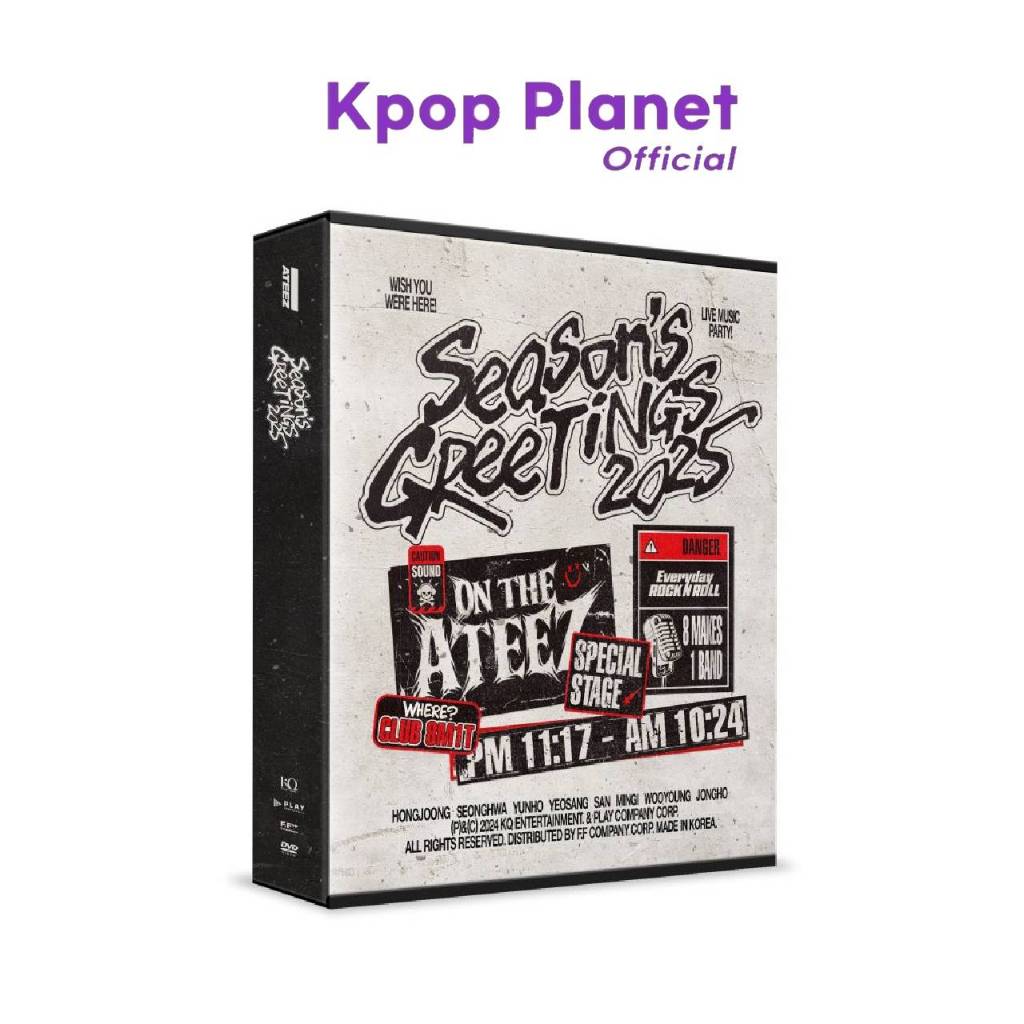 ATEEZ 2025 SEASONS GREETINGS シーグリ コンプリート ATEEZ 2025 Official Season's Greetings – K-STAR