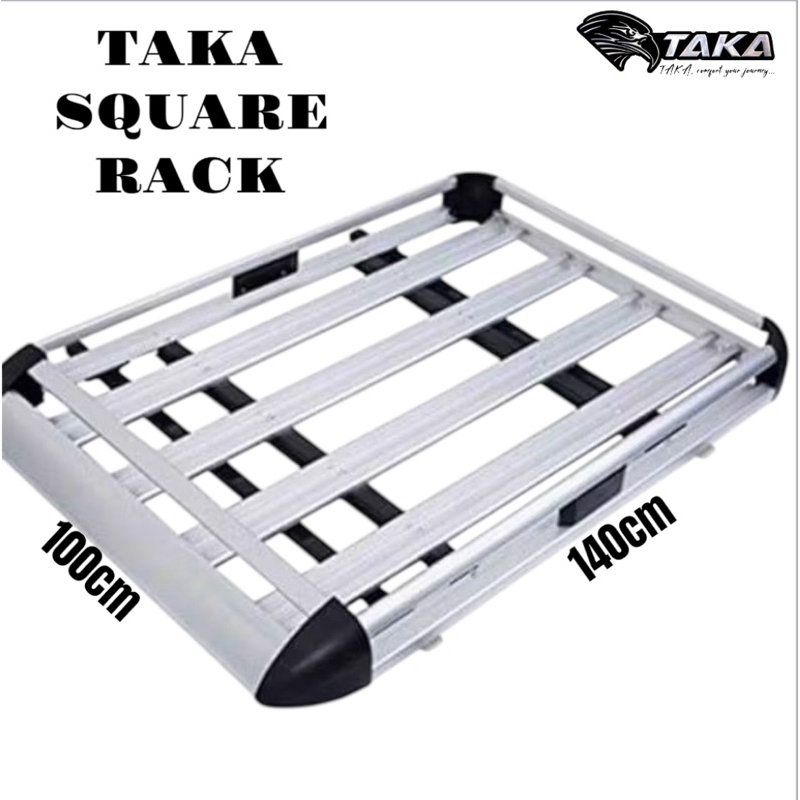 Car Roof Square Rack AeroRack Big size Car Basket | Shopee Malaysia