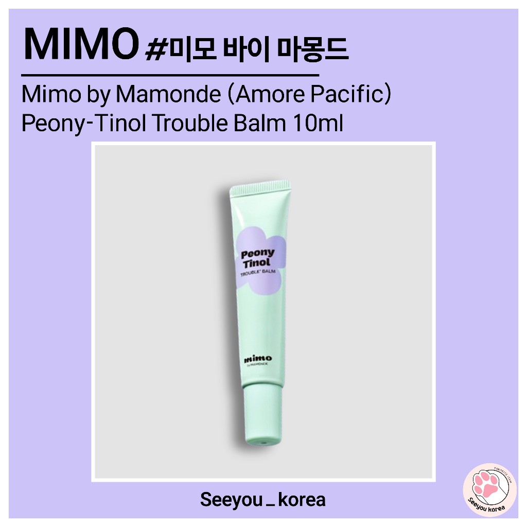 [MIMO BY MAMONDE] Peony Tinol Trouble Facial Gel 10ml (Amore Pacific ...