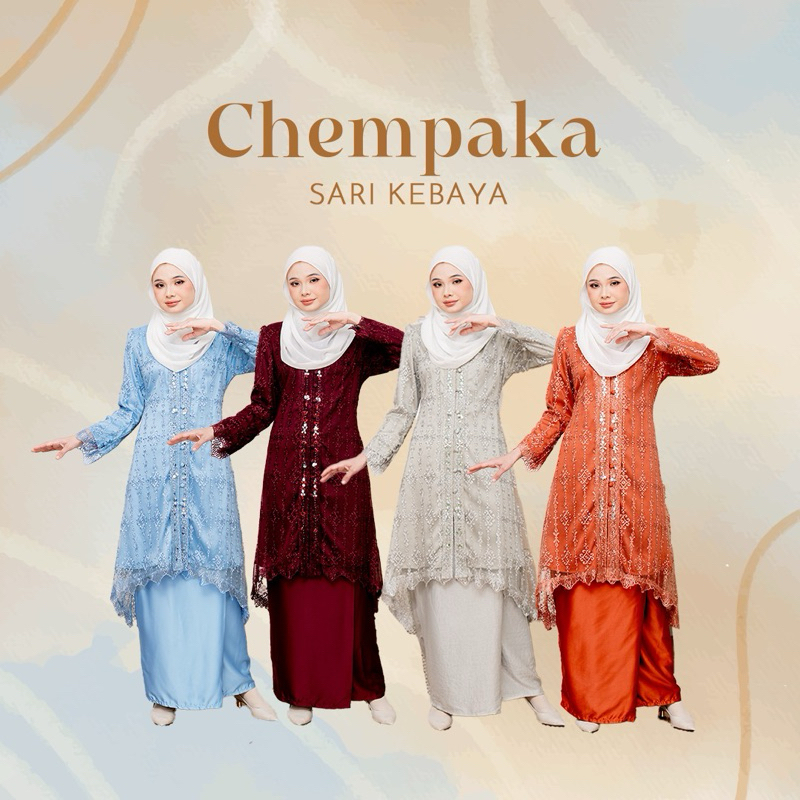 RAYA 2025 COLLECTION Rayyan Haya’ Chempaka Sari Kebaya Lace Readystock ...