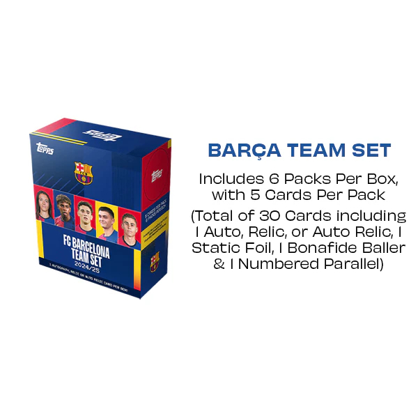 新品未開封】Topps 2024-25 Argentina Team Set 1Box & Topps FC 
