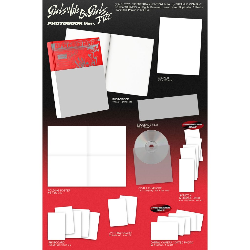 itzy [girls will be girls] (photobook ver.) Malaysia, Best Deals