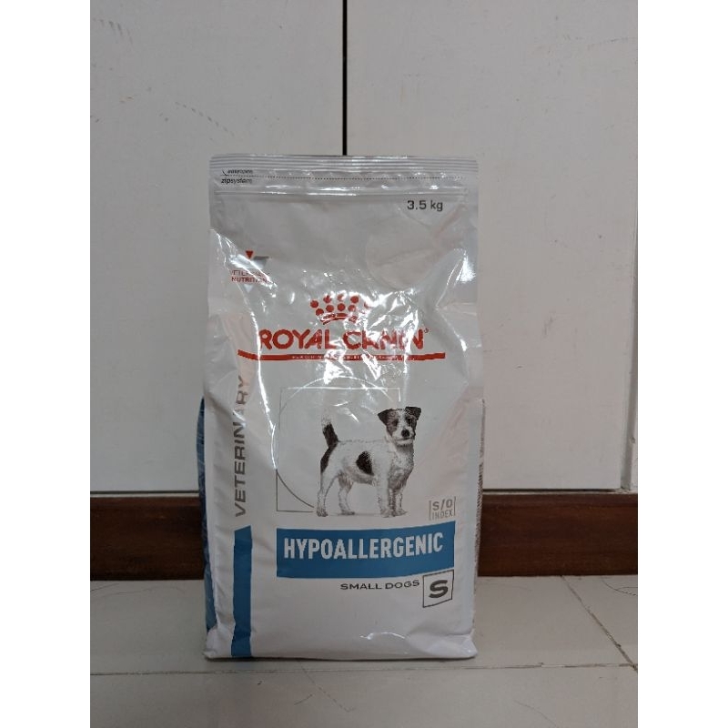Image showcasing Hypoallergenic Royal Canin 3.5kg Dry Kibble for Small Dog | Expiry Feb ...