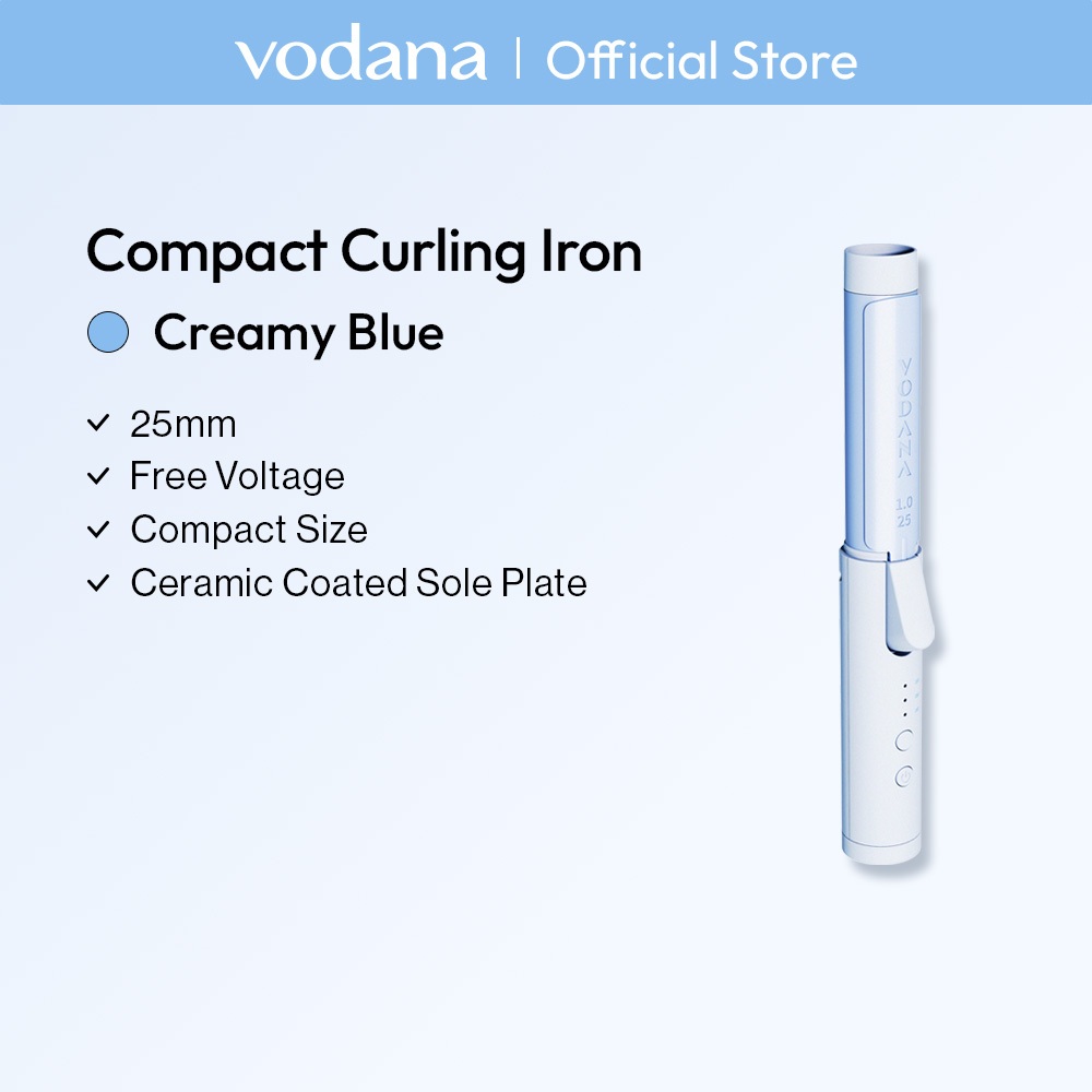 VODANA Compact Curling Iron (25mm) | Shopee Malaysia