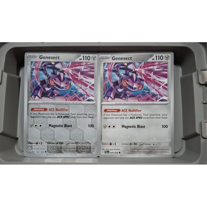 Genesect (1 reverse + 1 normal)- 040/064 [Shrouded Fable] | Shopee Malaysia