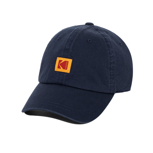 KODAK] KODAK SQUARE LOGO RELAX-FIT BALL CAP 8 colors