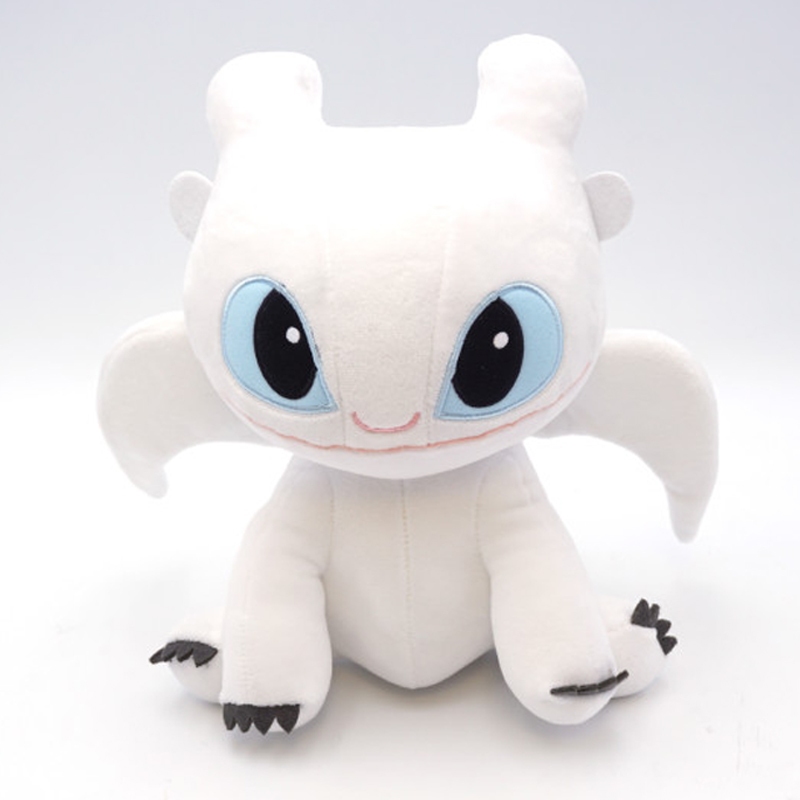 25cm How to Train Your Dragon Toothless Light fury Soft Doll Plush Stuffed Toy from Korean Shopee Malaysia