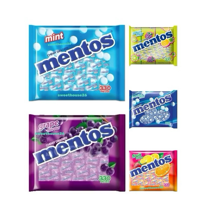Mentos Chewy Candy 330pcs（Halal） | Shopee Malaysia