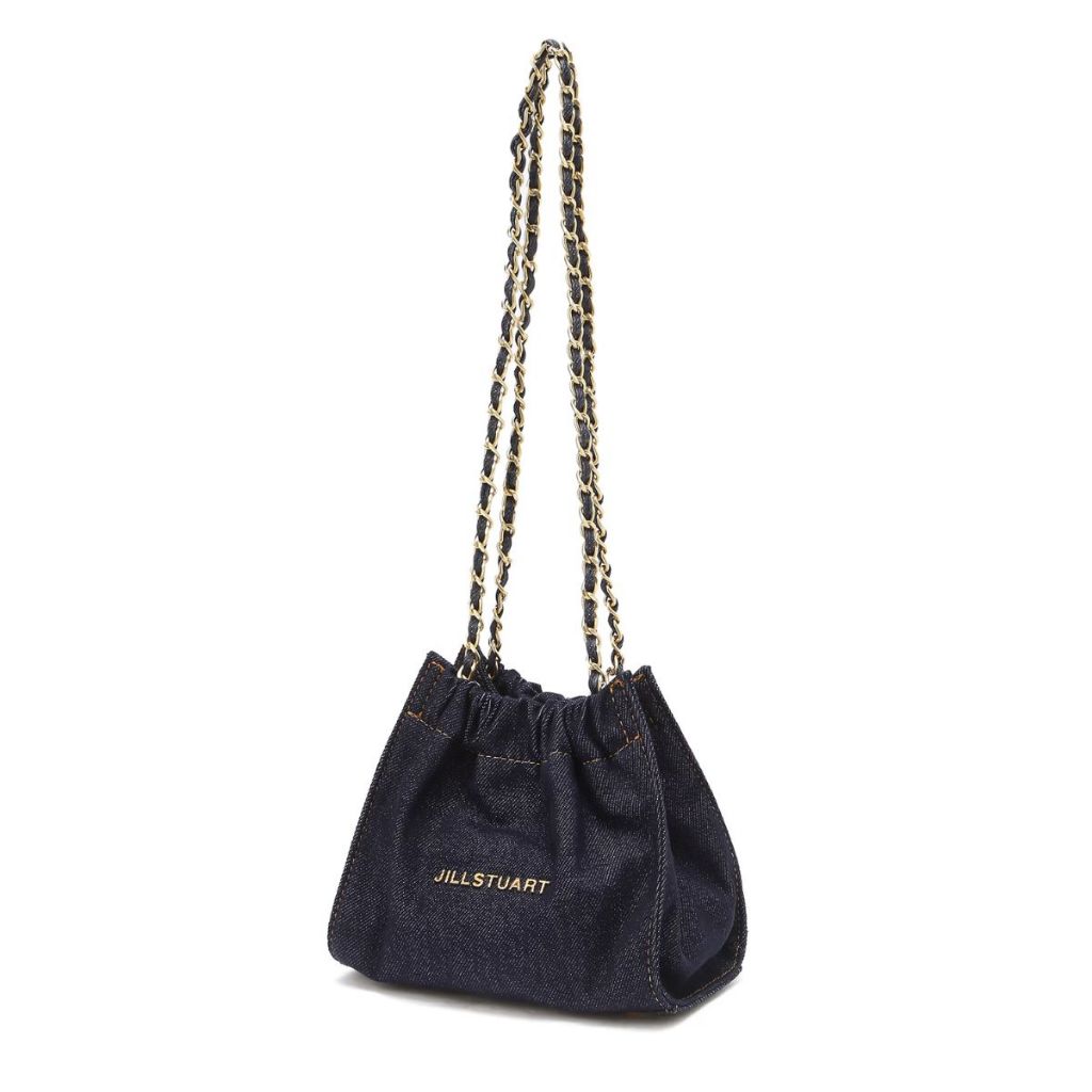JILLSTUART Dark Denim Coco Chain Mini Shoulder Crossbody