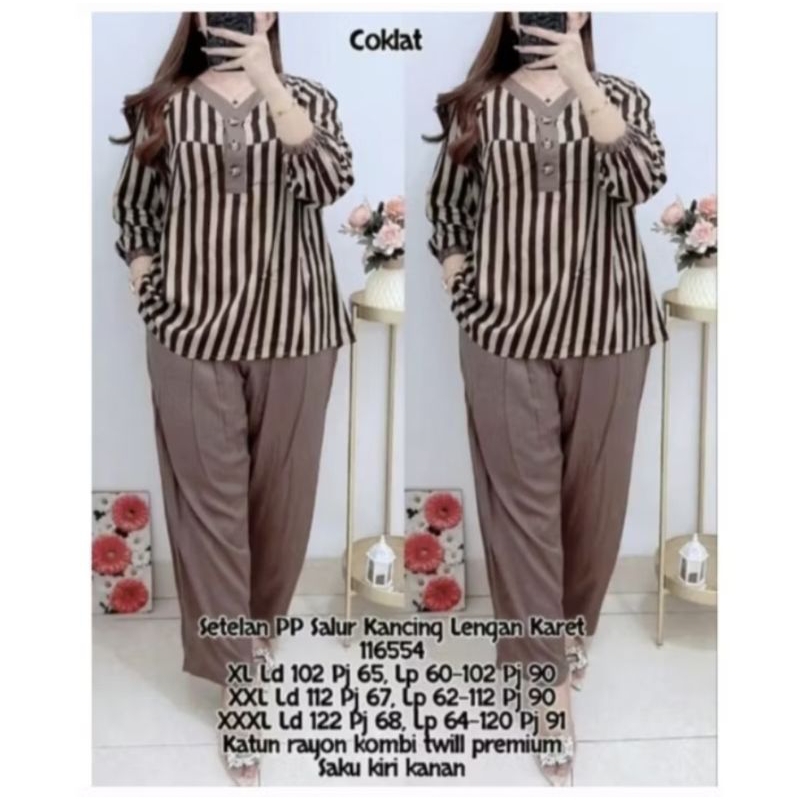 Women's SETTING PANTS AND TOPS | Shopee Malaysia