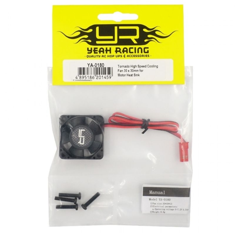 Yeah Racing YA-0180 Tornado High Speed Cooling Fan 30 x 30mm | Shopee ...