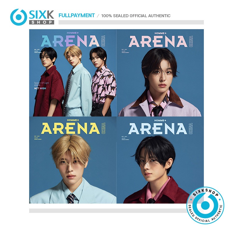 ARENA China NCT WISH RIKU, SION, YUSHI Cover [MAY 2025] - Appx. Poster ...