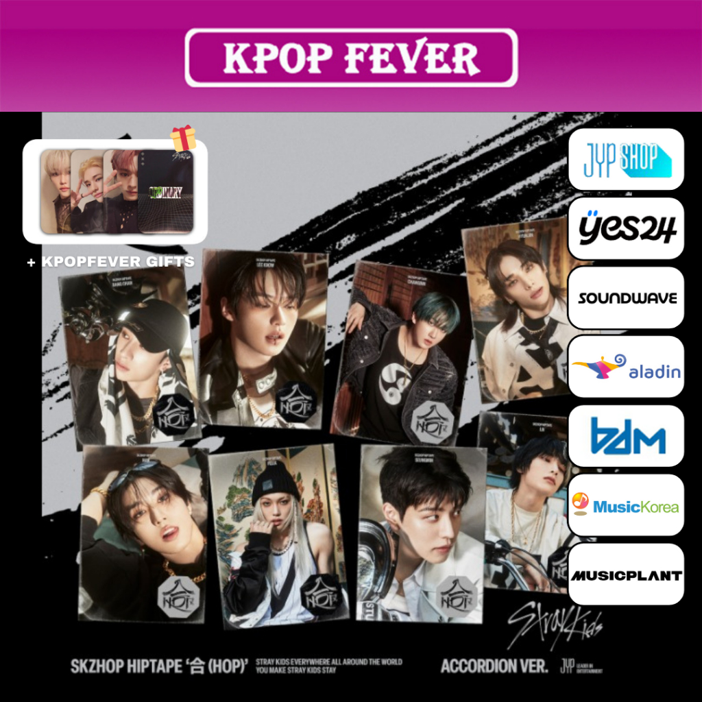 Album Stray Kids HOP SKZHOP Lee Know Ver. - Fisarmonica + CD E Photocard, Uscita 13/12/2024 - 4